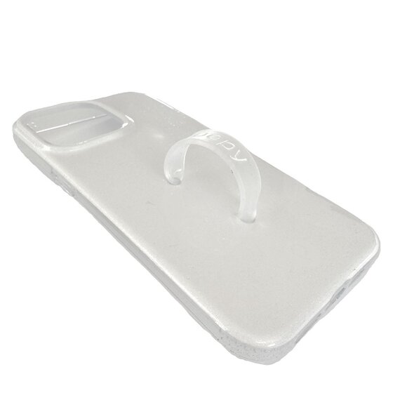 NWT Loopy WHITE SHIMMER iPhone 15 Pro Max Phone Case - Righty - Picture 2 of 10